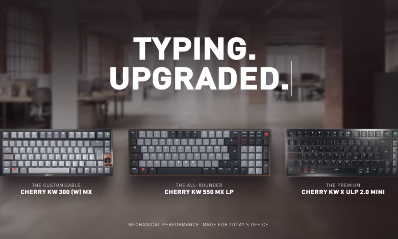 CHERRY Rilis Keyboard Mekanik Premium untuk Kantor Modern