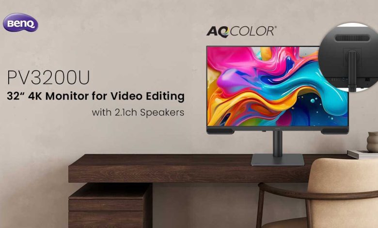 BenQ Rilis Monitor Editing 4K dengan Akurasi Warna Tinggi dan Audio 2.1 Terintegrasi