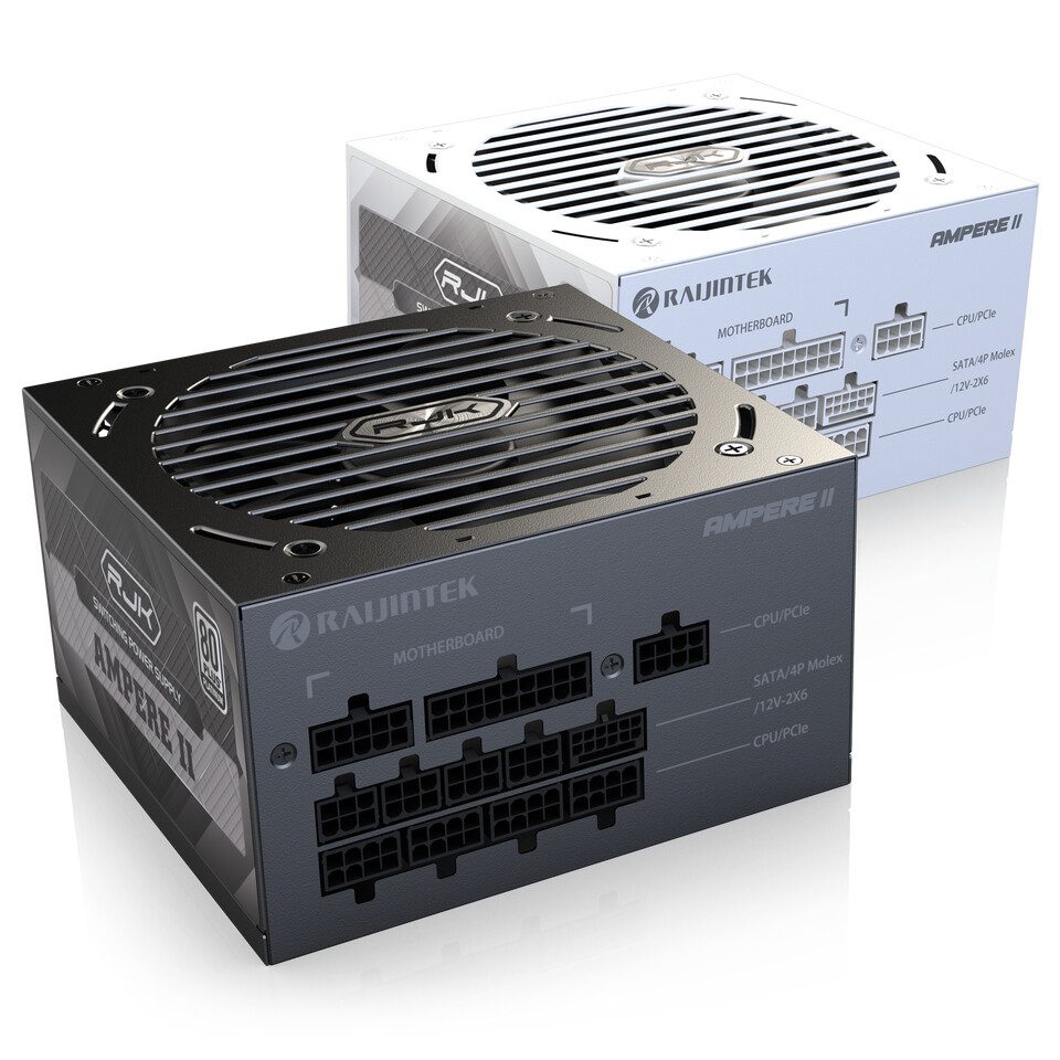 Raijintek Perkenalkan Ampere II: PSU ATX 3.1 Modular untuk Kebutuhan Modern