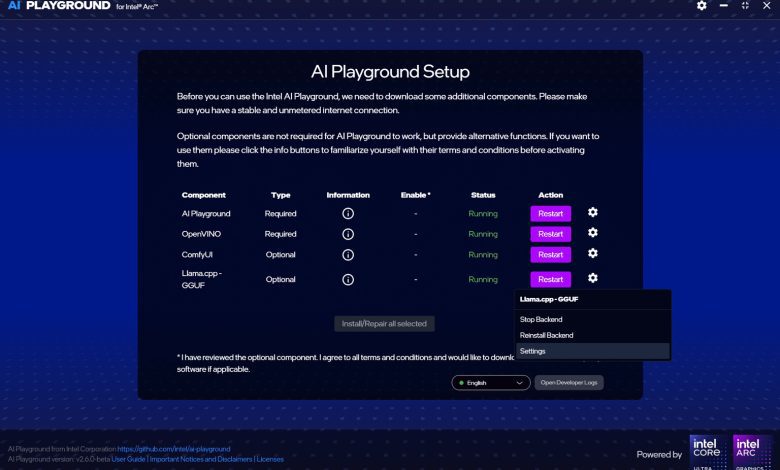 Intel AI Playground Hadirkan Fitur Baru: Prompt Edit, Generasi Video Canggih, dan Banyak Lagi