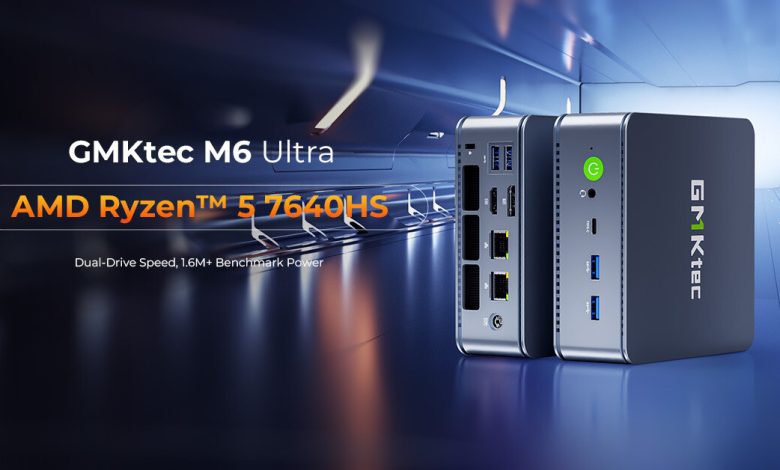 GMKtec Luncurkan NUCBOX M6, Mini PC Bertenaga Ryzen 5 7640HS