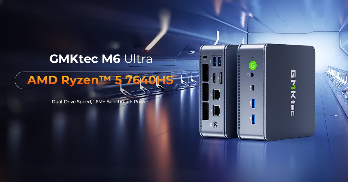 GMKtec Luncurkan NUCBOX M6, Mini PC Bertenaga Ryzen 5 7640HS