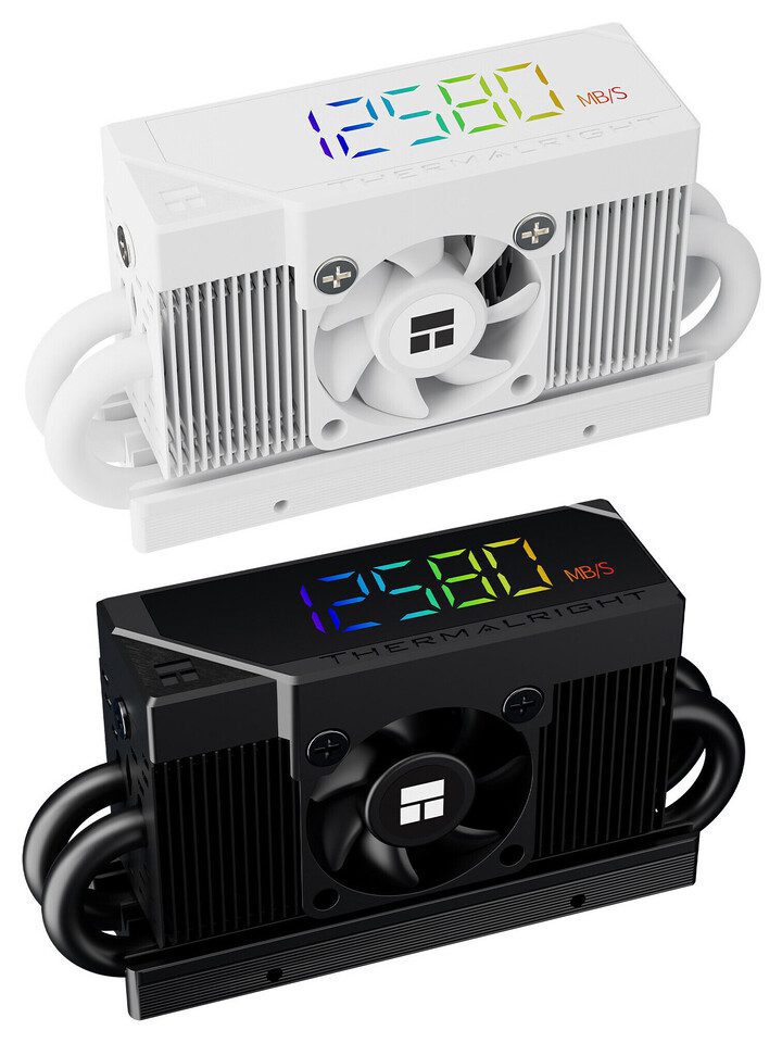 Thermalright Luncurkan Seri HR-10 Pro SSD Heatsink dengan Layar Digital ARGB