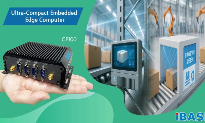 IBASE Umumkan CP100: Komputer Embedded Edge Ultra-Ringkas dan Tangguh