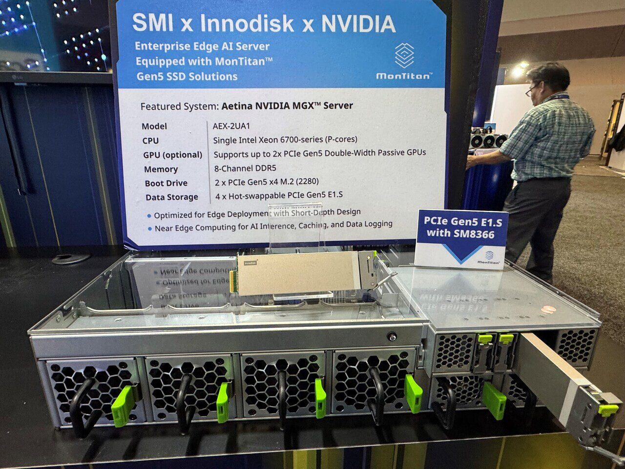 Silicon Motion Pamerkan Montitan SM8366 untuk Aplikasi Server AI dari Core ke Edge di FMS 2025
