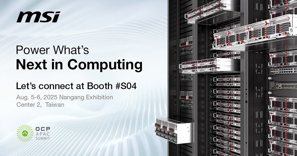 MSI Pamerkan Platform Server DC-MHS dan MGX di OCP APAC 2025
