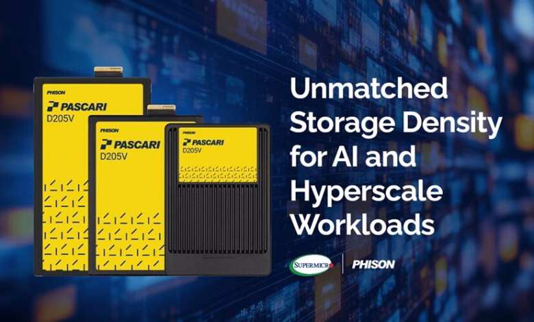 Phison dan Supermicro Kolaborasi Hadirkan Solusi Storage Padat untuk Beban Kerja AI dan Hyperscale
