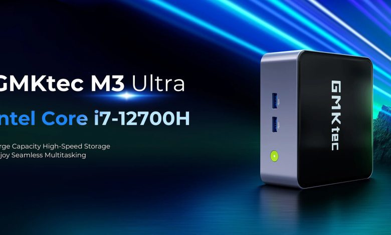 GMKtec Luncurkan NUCBox M3, Ultra Mini PC dengan Intel Core i7-12700H