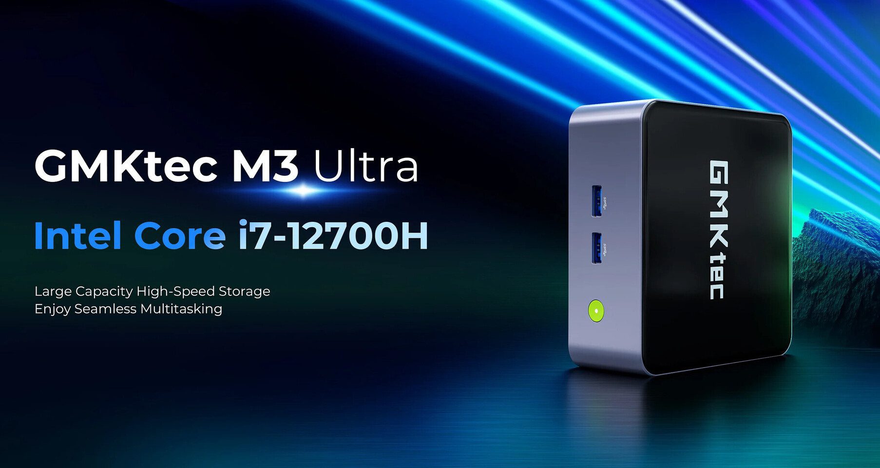 GMKtec Luncurkan NUCBox M3, Ultra Mini PC dengan Intel Core i7-12700H