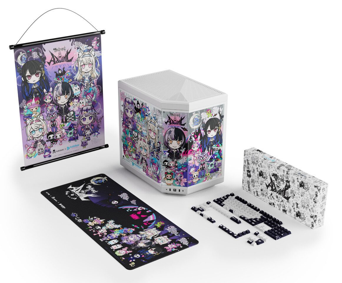 Talenta Hololive English Advent Tampil dalam Gaya Tokidoki lewat Lini Produk Terbaru HYTE