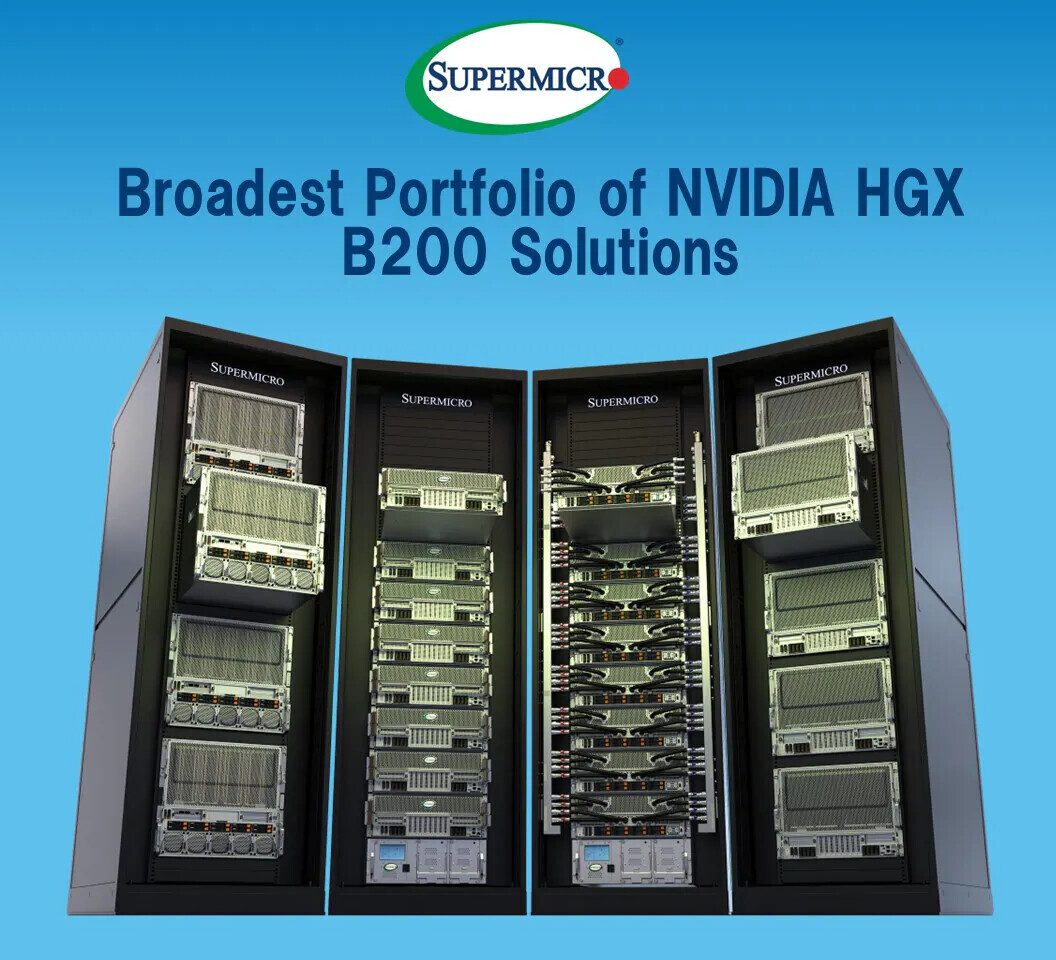 Supermicro Perluas Portofolio Sistem NVIDIA Blackwell dengan Opsi Pendingin Cair dan Udara untuk AI dan HPC