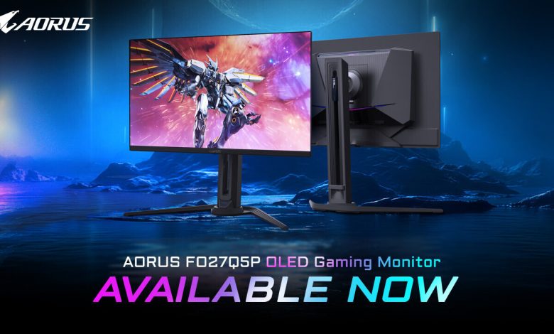 Gigabyte Umumkan Ketersediaan Monitor Gaming AORUS FO27Q5P 500Hz QD-OLED