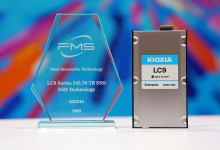 Kioxia LC9 Series 245,76 TB Dinobatkan “Best of Show” di FMS 2025