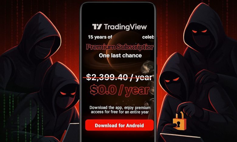 Brokewell: Malware Android Baru yang Mengincar Pengguna Lewat Iklan Palsu TradingView