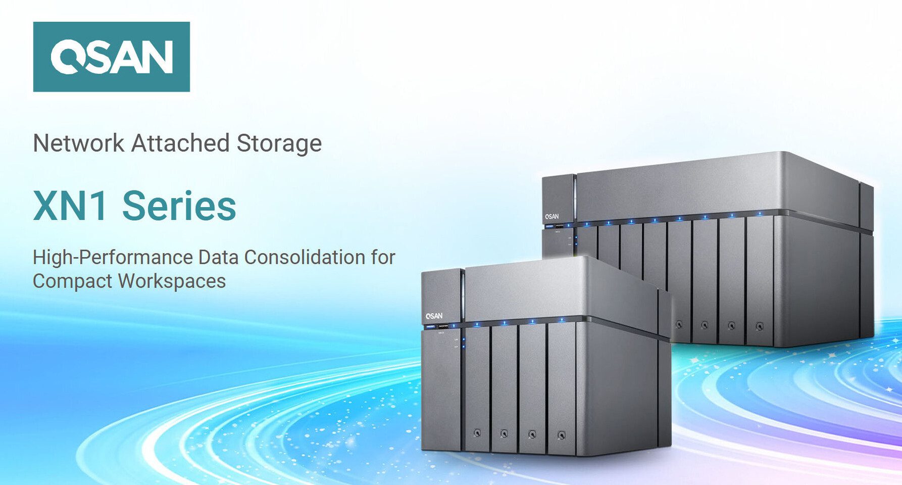 QSAN Technology Luncurkan XN1 Series: NAS Desktop Tower Kelas Enterprise untuk Ruang Kerja Kompak