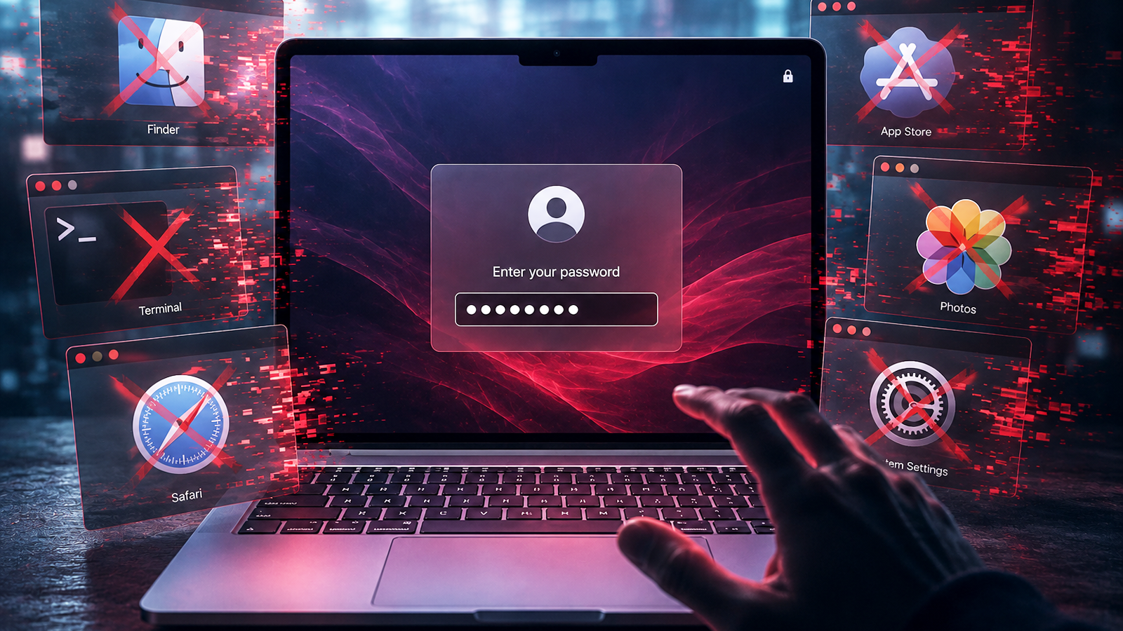 ClickLock malware macOS memaksa pengguna memasukkan password login