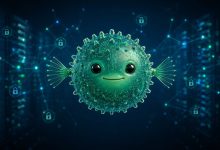 Ilustrasi JadePuffer dan ransomware yang menargetkan aset model AI