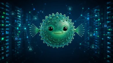 Ilustrasi JadePuffer dan ransomware yang menargetkan aset model AI