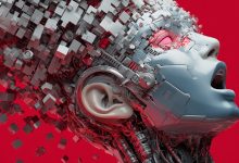 Ilustrasi AI dan malware dalam kampanye FakeGit