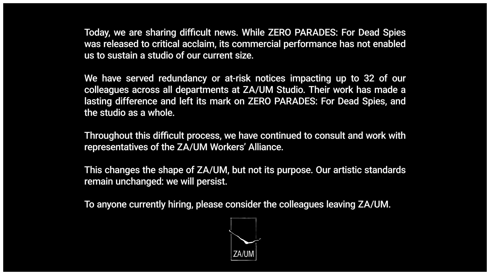 Zero Parades For Dead Spies 2